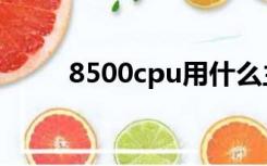 8500cpu用什么主板（8500cpu）