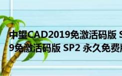 中望CAD2019免激活码版 SP2 永久免费版（中望CAD2019免激活码版 SP2 永久免费版功能简介）