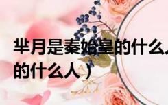 芈月是秦始皇的什么人关系图（芈月是秦始皇的什么人）