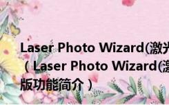 Laser Photo Wizard(激光雕刻图像创建软件) V5.2 官方版（Laser Photo Wizard(激光雕刻图像创建软件) V5.2 官方版功能简介）