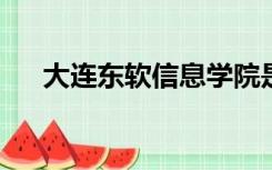 大连东软信息学院是公办还是民办本科