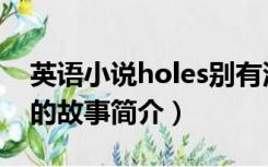 英语小说holes别有洞天（别有洞天HOLES 的故事简介）