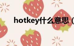 hotkey什么意思（hotkey是哪个键）