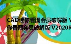 CAD迷你看图会员破解版 V2020R5 中文免费版（CAD迷你看图会员破解版 V2020R5 中文免费版功能简介）