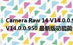 Camera Raw 14 V14.0.0.950 最新版（Camera Raw 14 V14.0.0.950 最新版功能简介）