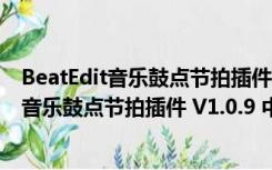 BeatEdit音乐鼓点节拍插件 V1.0.9 中文免费版（BeatEdit音乐鼓点节拍插件 V1.0.9 中文免费版功能简介）