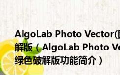 AlgoLab Photo Vector(图片矢量化工具)V1.98.88 绿色破解版（AlgoLab Photo Vector(图片矢量化工具)V1.98.88 绿色破解版功能简介）