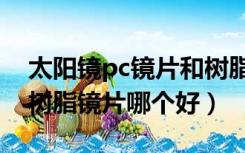 太阳镜pc镜片和树脂镜片哪个好（pc镜片和树脂镜片哪个好）