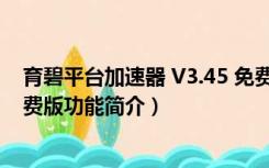 育碧平台加速器 V3.45 免费版（育碧平台加速器 V3.45 免费版功能简介）