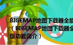 BIGEMAP地图下载器全能版破解版 V30.0.0.3 免授权码版（BIGEMAP地图下载器全能版破解版 V30.0.0.3 免授权码版功能简介）