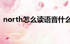 north怎么读语音什么意思（north怎么读）