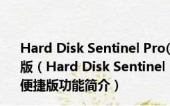 Hard Disk Sentinel Pro(硬盘健康检测工具) V5.01.9 便捷版（Hard Disk Sentinel Pro(硬盘健康检测工具) V5.01.9 便捷版功能简介）