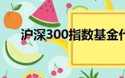 沪深300指数基金代码那么多怎么区分