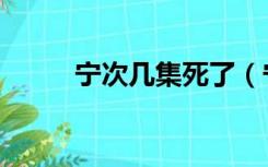 宁次几集死了（宁次第几集死的）