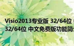 Visio2013专业版 32/64位 中文免费版（Visio2013专业版 32/64位 中文免费版功能简介）