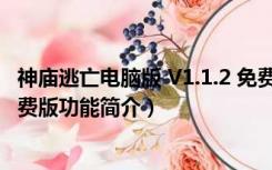 神庙逃亡电脑版 V1.1.2 免费版（神庙逃亡电脑版 V1.1.2 免费版功能简介）