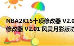 NBA2K15十项修改器 V2.01 风灵月影版（NBA2K15十项修改器 V2.01 风灵月影版功能简介）