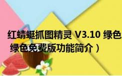 红蜻蜓抓图精灵 V3.10 绿色免费版（红蜻蜓抓图精灵 V3.10 绿色免费版功能简介）