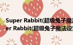 Super Rabbit(超级兔子魔法设置) V7.2 官方个人版（Super Rabbit(超级兔子魔法设置) V7.2 官方个人版功能简介）