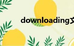 downloading文件怎么打开视频