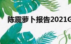 陈震萝卜报告2021GLB（陈震萝卜报告）