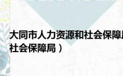 大同市人力资源和社会保障局领导班子（大同市人力资源和社会保障局）