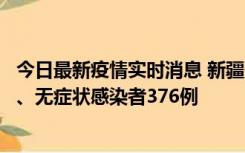 今日最新疫情实时消息 新疆10月9日新增本土确诊病例70例、无症状感染者376例