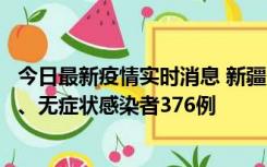 今日最新疫情实时消息 新疆10月9日新增本土确诊病例70例、无症状感染者376例