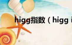 higg指数（higg index是什么意思）