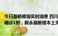 今日最新疫情实时消息 四川泸州：10月9日合江县新增本土确诊1例，叙永县新增本土无症状28例