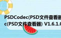 PSDCodec(PSD文件查看器) V1.6.1.0 官方版（PSDCodec(PSD文件查看器) V1.6.1.0 官方版功能简介）