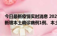 今日最新疫情实时消息 2022年10月10日0时至24时山东省新增本土确诊病例1例、本土无症状感染者17例