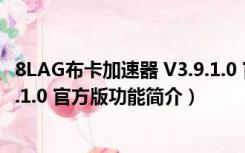 8LAG布卡加速器 V3.9.1.0 官方版（8LAG布卡加速器 V3.9.1.0 官方版功能简介）