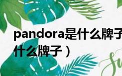 pandora是什么牌子钻石戒指（pandora是什么牌子）