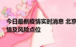 今日最新疫情实时消息 北京昌平区通报1例新增确诊病例详情及风险点位