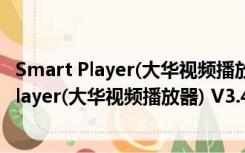 Smart Player(大华视频播放器) V3.41.0 官方版（Smart Player(大华视频播放器) V3.41.0 官方版功能简介）