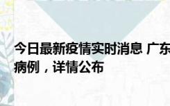 今日最新疫情实时消息 广东惠州市仲恺高新区新增1例确诊病例，详情公布