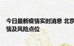 今日最新疫情实时消息 北京昌平区通报1例新增确诊病例详情及风险点位