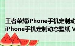 王者荣耀iPhone手机定制动态壁纸 V1.0 免费版（王者荣耀iPhone手机定制动态壁纸 V1.0 免费版功能简介）