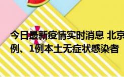 今日最新疫情实时消息 北京10月10日新增13例本土确诊病例、1例本土无症状感染者