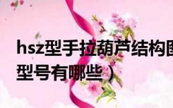 hsz型手拉葫芦结构图（HSZ型手拉葫芦规格型号有哪些）