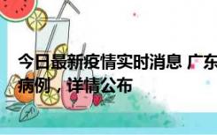 今日最新疫情实时消息 广东惠州市仲恺高新区新增1例确诊病例，详情公布