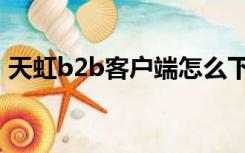 天虹b2b客户端怎么下载（天虹b2b客户端）