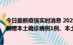 今日最新疫情实时消息 2022年10月10日0时至24时山东省新增本土确诊病例1例、本土无症状感染者17例