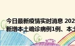 今日最新疫情实时消息 2022年10月10日0时至24时山东省新增本土确诊病例1例、本土无症状感染者17例