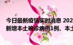 今日最新疫情实时消息 2022年10月10日0时至24时山东省新增本土确诊病例1例、本土无症状感染者17例