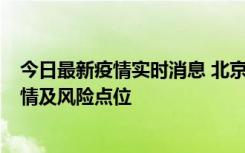 今日最新疫情实时消息 北京昌平区通报1例新增确诊病例详情及风险点位