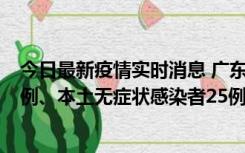 今日最新疫情实时消息 广东10月10日新增本土确诊病例38例、本土无症状感染者25例