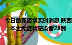 今日最新疫情实时消息 陕西10月11日新增本土确诊病例7例、本土无症状感染者28例