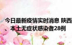 今日最新疫情实时消息 陕西10月11日新增本土确诊病例7例、本土无症状感染者28例